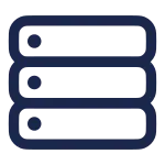 Server Minimalistic SVG Icon